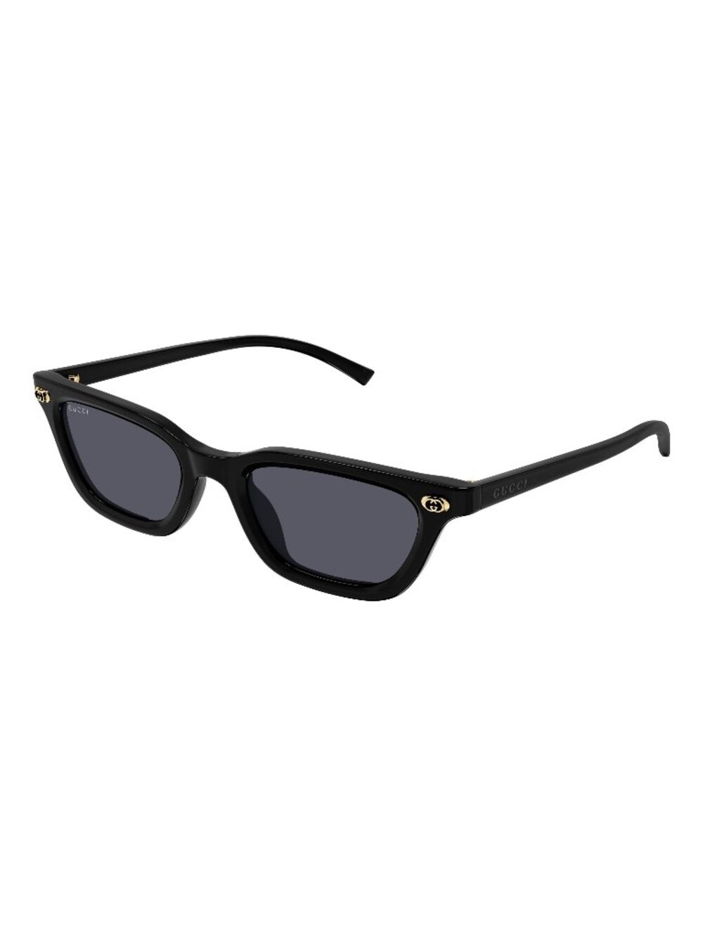 New Gucci Women's Sunglasses Black Grey Lens Acetate Frame GG1944S 001 50